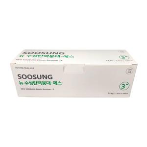 뉴 수성탄력붕대 에스 3인치 7.5cm x 190 12롤 1통 개별포장 압박탄력붕대 부상 압박밴드