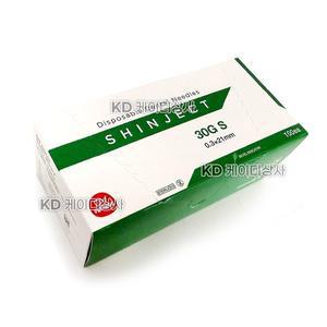 신흥 신젝트 멸균 덴탈니들 30G S (21mm) 100개입 shinject 치과용 일회용 주사침