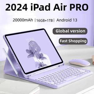 아이패드 에어 프로 태블릿, 11 인치, 16GB RAM, 1TB ROM, 안드로이드 13 코어 패드, 태블릿 PC 휴대폰, 듀