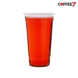 커피세븐 (아이스컵-대만정품) 580ml (20온스) 투명 PET컵-92파이 1000개