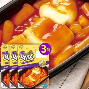 [서울마님] 떡범벅 매콤 통모짜 320g x3팩