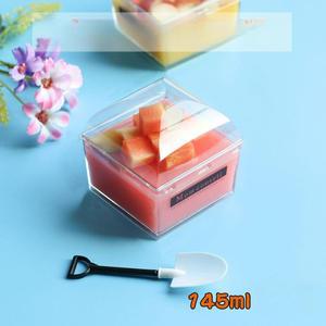 티라미수 사각 용기 케이크 보틀 푸딩 업소용 일회용 디저트 포장용
