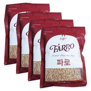 그레인온 24년산 파로(엠머) 밀 500g x 4개 (총2kg)