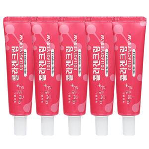 웰빙헬스 예쁜얼굴 콜라겐 크림 주름개선 피부탄력 도움 25ml X 5개