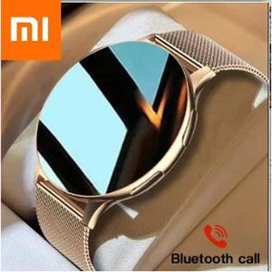 Xiaomi 패션 새로운 스마트 시계 라운드 Smartwatch 블루투스 전화 시계 남성 여성 피트니스 팔찌 맞춤 시계 얼굴 선물 상자