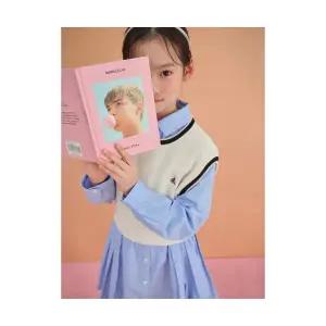 국내정품 빈폴키즈 BEANPOLE KIDS 클래식 플리츠 원피스 스카이 블루 BI5171G04Q 568626