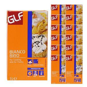 비앙코 브리오 식물성 휘핑크림 한박스 (1L x 12ea)-무가당 /냉장