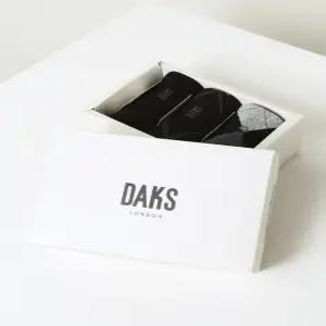 닥스 액세서리 [남성장목3족] 면혼방 아가일 혼합 장목3족세트 DBSS5F920BK