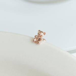 14k 민자 곰돌이 피어싱 OPPKE6459