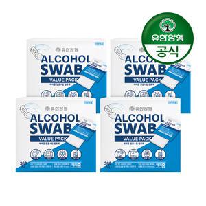 [유한양행]해피홈 알콜스왑 360매입 x 4개
