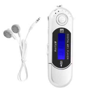 MP3 음악 플레이어 주방 매일 배터리 자동차 라디오 사용을위한 작동 화면 캠핑 USB 디스플레이 휴대용