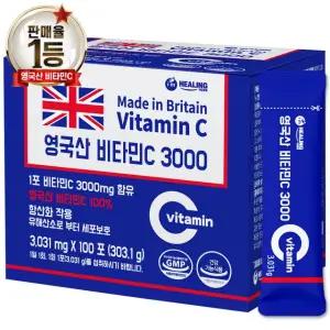 아임힐링 영국산 비타민C 3000 100포