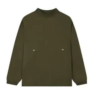 [STEIN GARTEN] 카키 코튼 오버핏 모크넥 티셔츠(PHIBH8902)