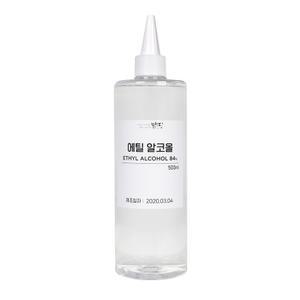 맑을담 식물성 에탄올 프리미엄 에틸알코올84% 500ml