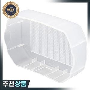 OOTDTY 플래시 바운스 라이트 디퓨저 카메라 디퓨저 캐논 호환 600EX-RT 스피드 소프트 박스 디퓨저와 호환