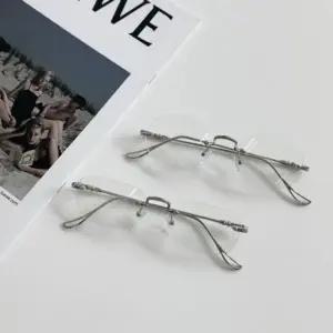 고품질 긱시크 기본 무테 안경 (WFJDXBZ)
