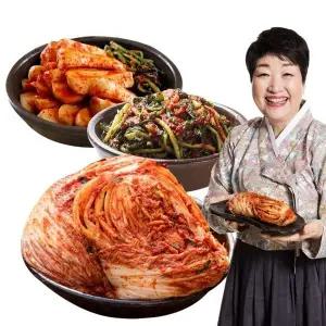 [하프클럽/한복선]한복선의 풍미가득 김치세트(포기6kg+총각2kg+열무2kg)
