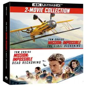[4K 블루레이] 미션 임파서블 2-Movie 콜렉션 (4disc: 4K UHD + 보너스BD) (10월16일 예정)