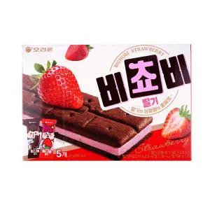 신상 오리온 비쵸비 딸기 125g