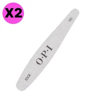 OPI 엣지 네일 파일 손톱 발톱 케어 실버 지브라 2개 BNS