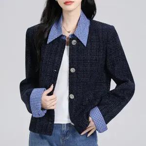 체크레이어링트위드자켓 mde2302364