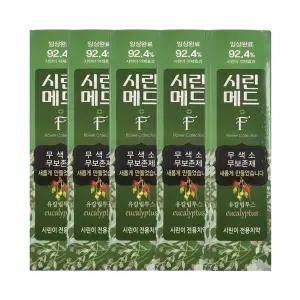 부광약품 시린메드 에프 시린이 치약 유칼립투스 100gx5개