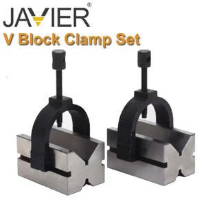 1pc V30 고정밀 V 블록 클램프세트 기계공 도구