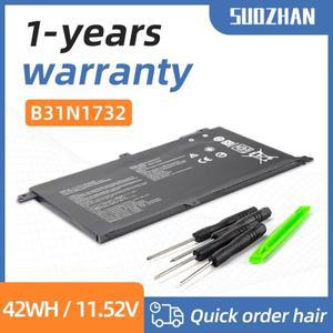 SUOZHAN 노트북 배터리 ASUS VivoBook X430UA X571G 11 52V 42WH B31N1732