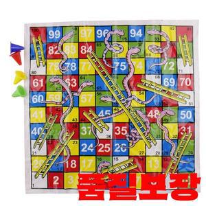 재미 있은 뱀과 사다리 체스 게임 어린이를위한 교육용 접이식 판 장난감 보드 파티 생일 선물