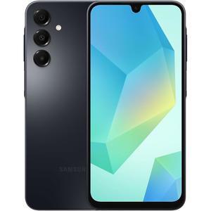 갤럭시 A16 4G(SM-A165M/DS), 128GB 6GB RAM, 듀얼 SIM, 해제 GSM, 국제 버전(25W 전원 어댑터 번들) - (블랙)