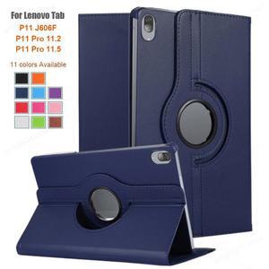 태블릿 탭 패드 밀크티 케이스 파우치 북 커버 레노버 Tab M11 P11 Pro 11.5 2nd 11.2 Plus M10 10.1 10.6 10.3 Xiaoxin M9 M8 360 회전 스탠드 Funda