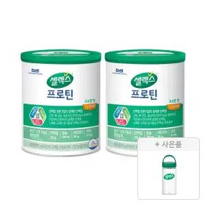 셀렉스 프로틴 고소한 맛 캔 304g, 2개 + 증정 (코어프로틴 프로 텀블러,1개)