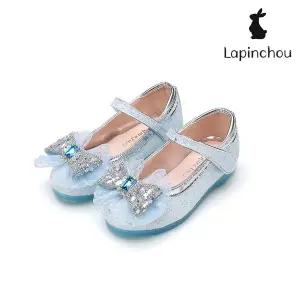 [트래드후스](본점)[LAPINCHOU] 라팡슈 엘레나 에끌라 메리제인 스카이블루 나비글리터 키즈구두 여아구...