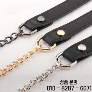 PU 가죽 벨트 스트랩 스틸 백 체인 DIY 탈착식 교체 지갑 가방 핸들 액세서리 80cm 150cm