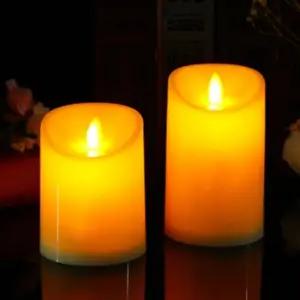 천주교기도초 양초 전자 초 촛불 기도 LED 캔들 10cm