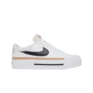 (W) 나이키 코트 레거시 리프트 화이트 블랙 (W) Nike Court Legacy Lift White Black