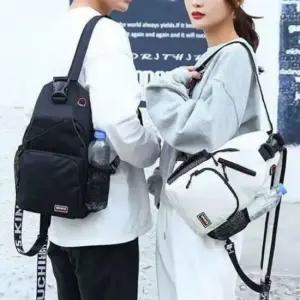 투웨이백 남녀공용 투웨이 버클 슬링백 백팩 크로스백 4컬러