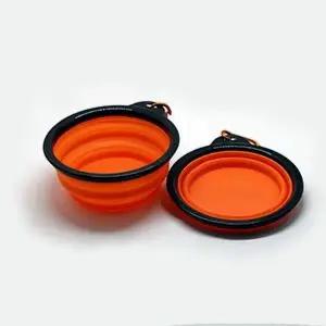 [콩심팥심]애견식기 휴대용 자바라 강아지밥그릇 애견 식기