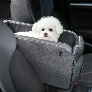 [콩심팥심]콘솔애견박스 고양이 강아지 틈새 애견 강아지자동차
