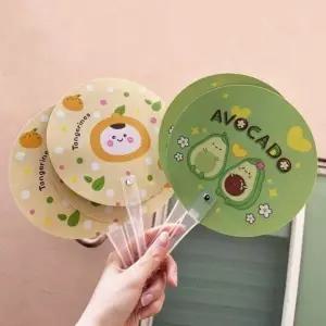 캐릭터부채 귀여운 캐주얼 휴대용 부채 필수템 여름 (WFIWG8E)