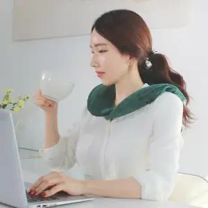 한양 목 어깨 온수찜질기 온열 전기 찜질팩