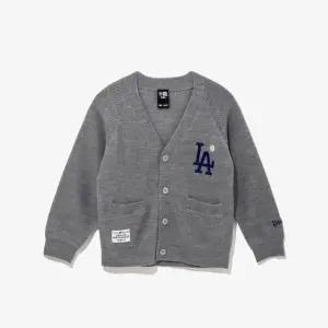 [갤러리아] [뉴에라키즈] MLB LA 다저스 카디건 헤더 그레이 (14863846)