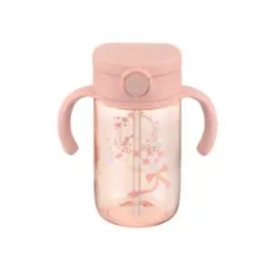 릿첼 아스타 유아 빨대컵 어린이집 물컵 핑크 320ml