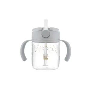 릿첼 아스타 빨대컵 실리콘 빨대 휴대용 그레이 200ml