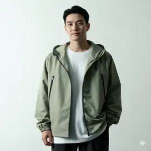 남성 바람막이 남자 경량 바람막이 점퍼 아노락 윈드브레이커 오버핏 러닝 후드 점퍼 윈드 방수 방풍 등산 캠핑