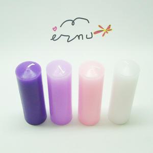촛불 예배용 양초 (특소) - 높이15x지름5cm (대림절 4색상 SET)