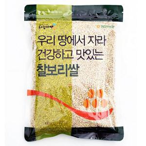 [농협][함양농협] 하늘가애 국내산 찰보리쌀 4kg