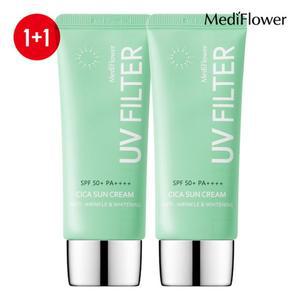 [메디플라워]유브이 필터 시카 선크림 50mlx2