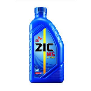 [8270173-SK오일]2행정 가솔린 엔진오일 ZIC M5 2T 1L (1EA)