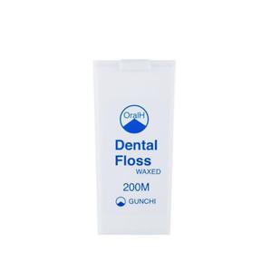스카이덴트 대용량 200m 치실 얇은치실 가는 일반 왁스 Lightly Waxed Dental Floss